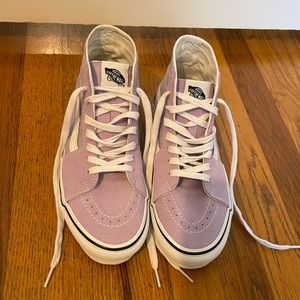 Lavender High Top Vans NWT